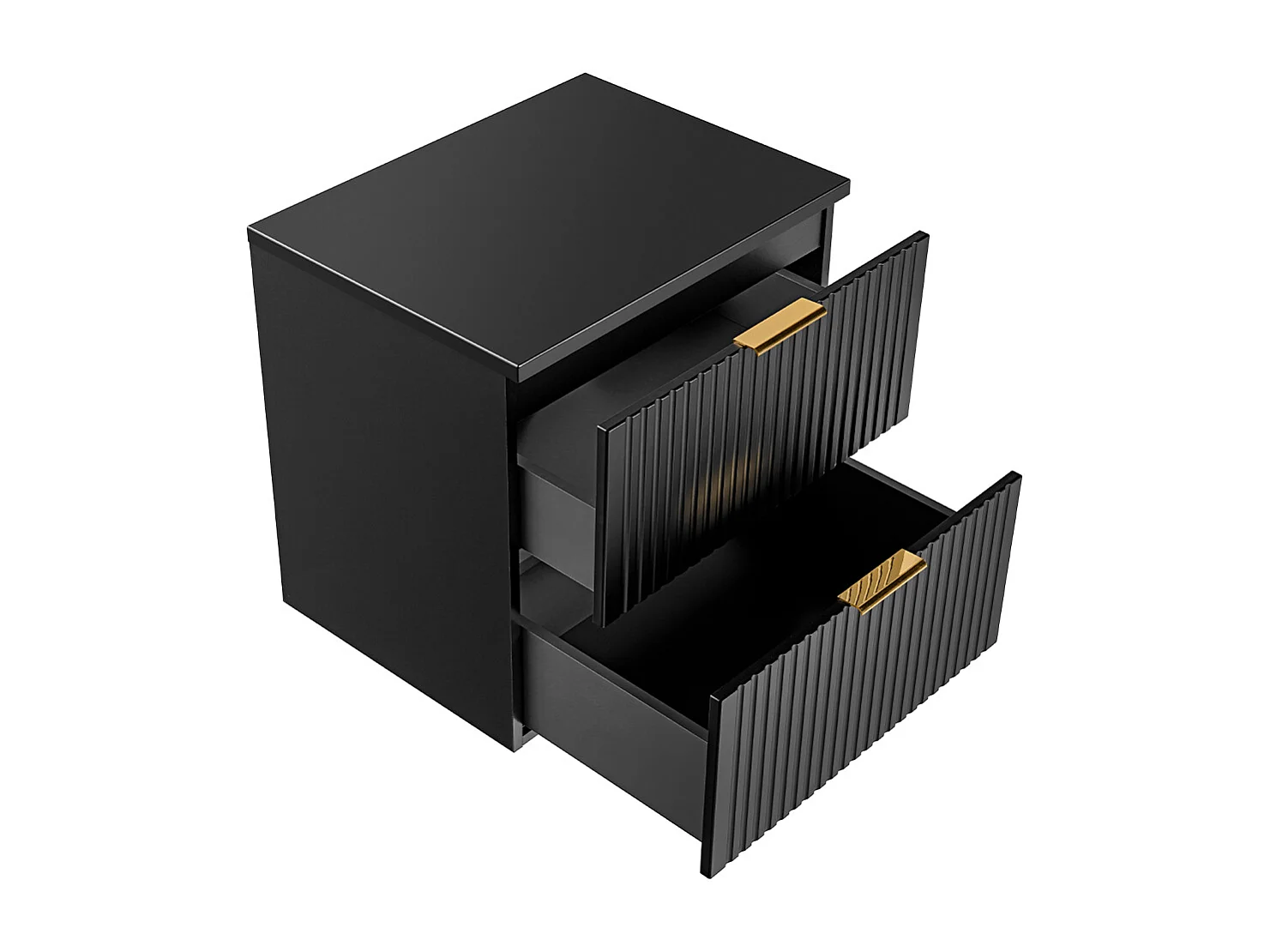 Onderkast 60cm badmeubel Adriel Zwart