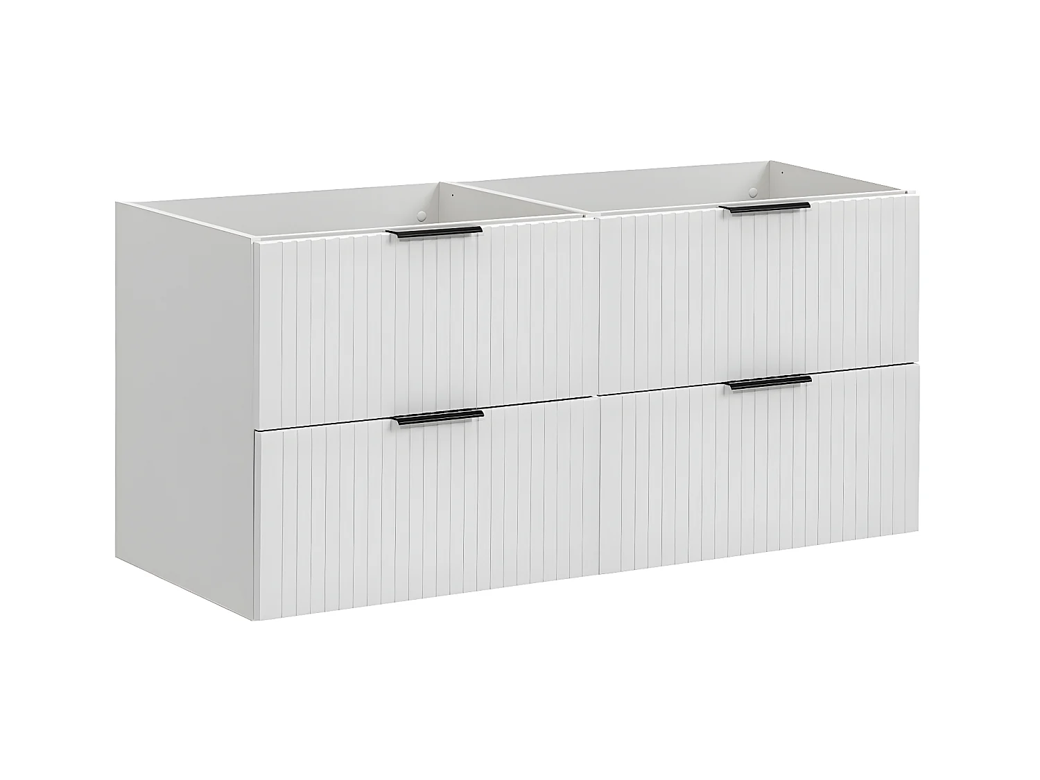 Meuble sous-vasque 120cm Adriel Blanc