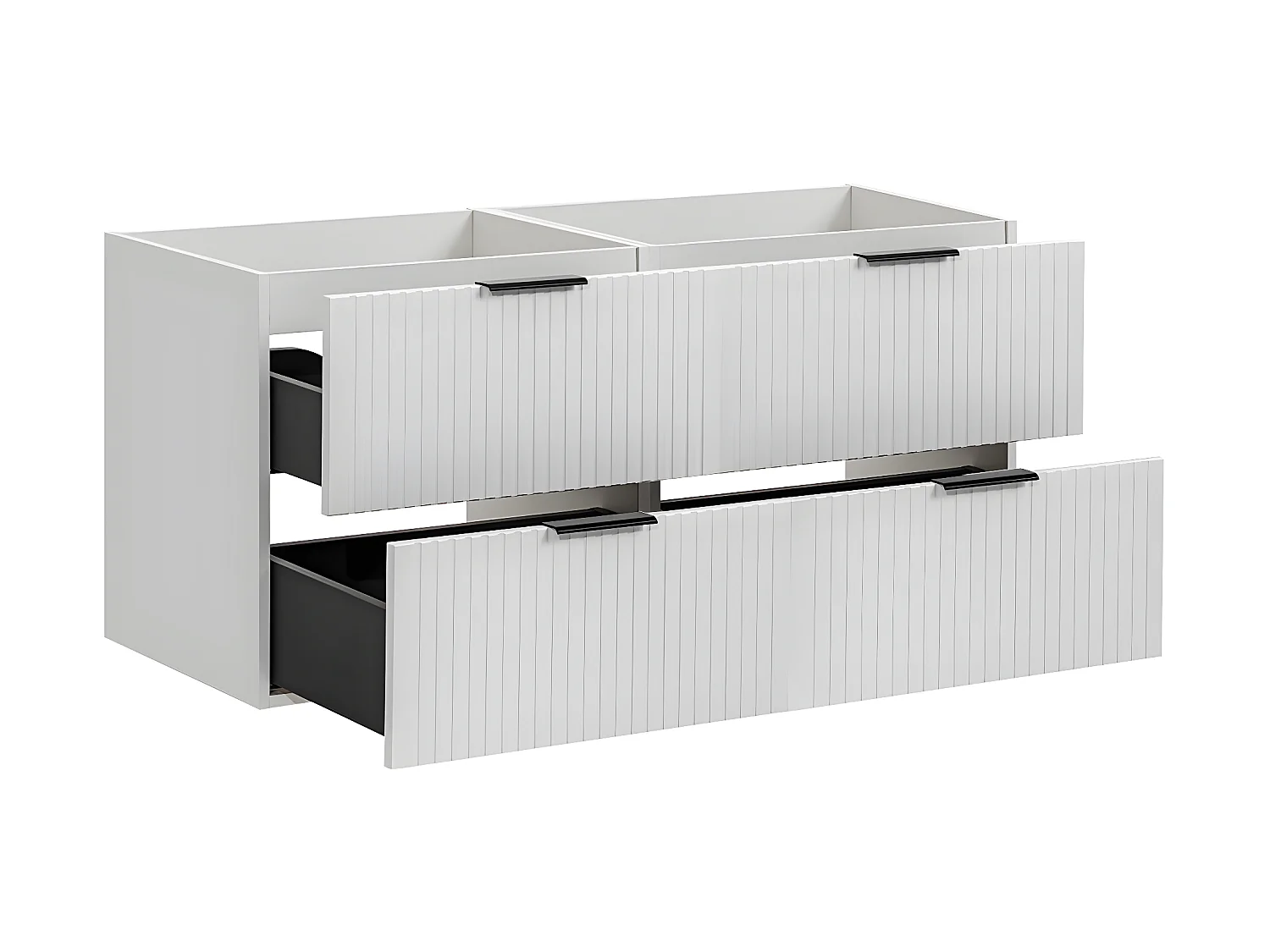 Meuble sous-vasque 120cm Adriel Blanc