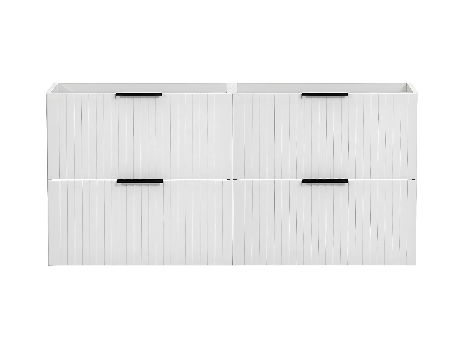 Meuble sous-vasque 120cm Adriel Blanc