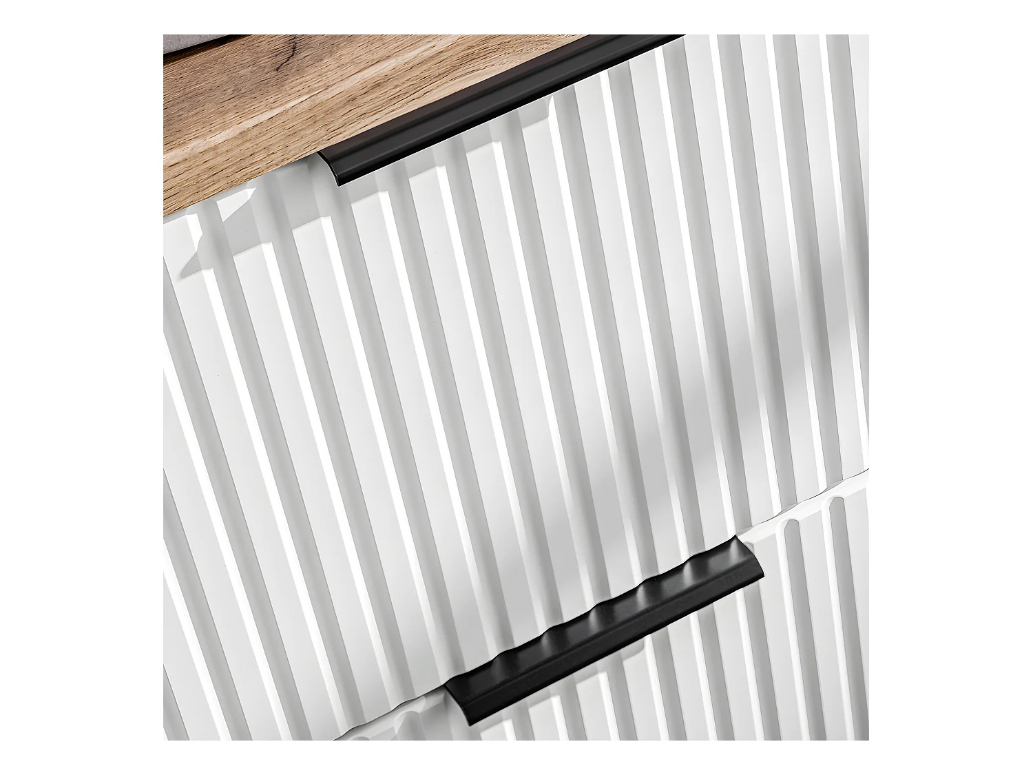 Meuble sous-vasque 120cm Adriel Blanc