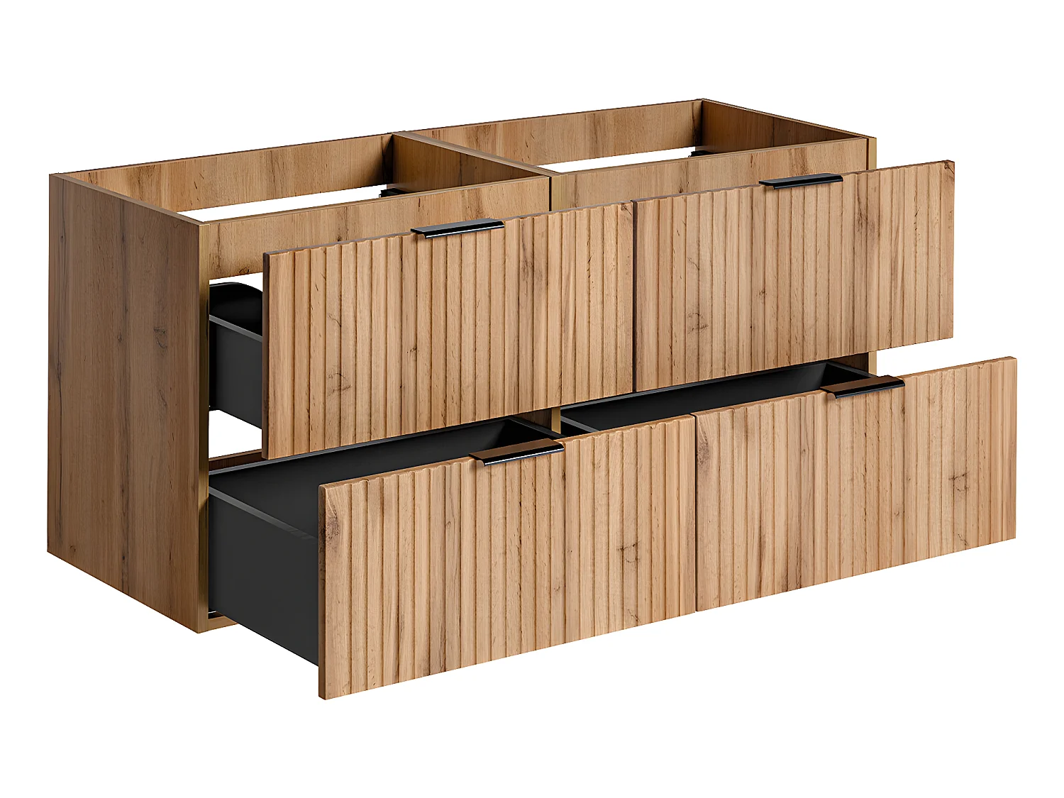 Meuble sous-vasque 120cm Adriel Bois