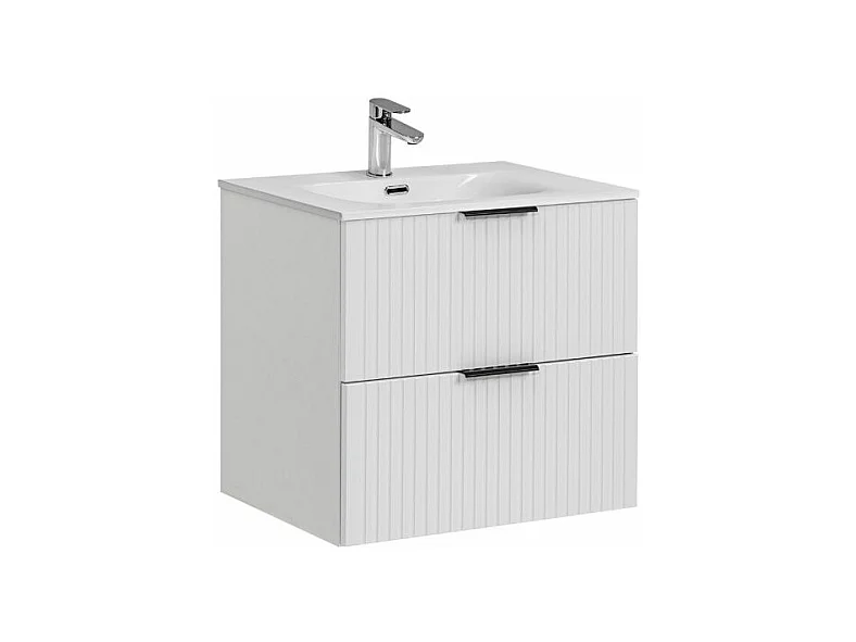 Meuble sous-vasque 60cm Adriel Blanc