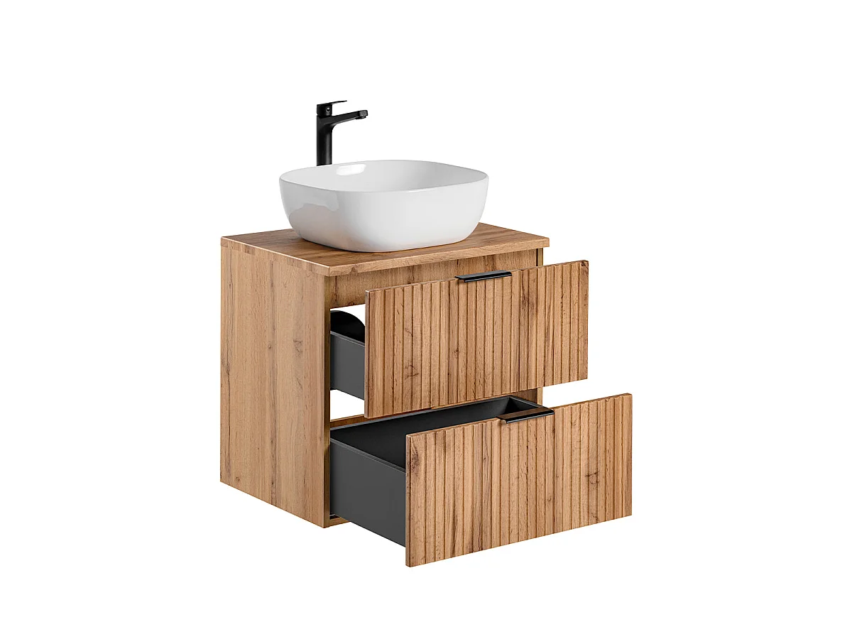Mobile lavabo singolo 60cm Adriel Wood