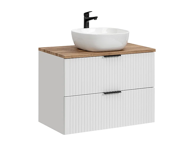 Mueble lavabo individual 80cm Adriel Blanco
