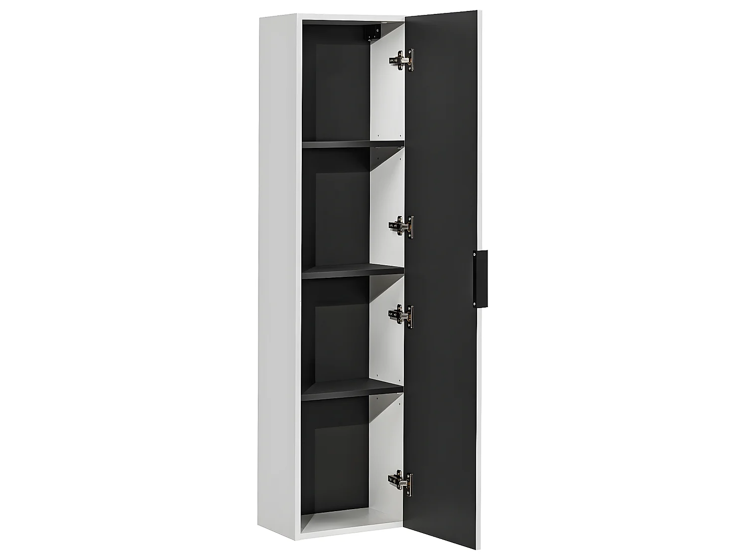 Conjunto mueble doble lavabo 140cm 2 nichos y columna Adriel Blanco