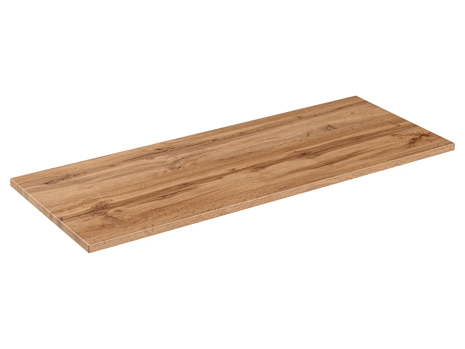 Ensemble de meubles Adel White 140 cm avec plan de toilette et 2 vasques à poser