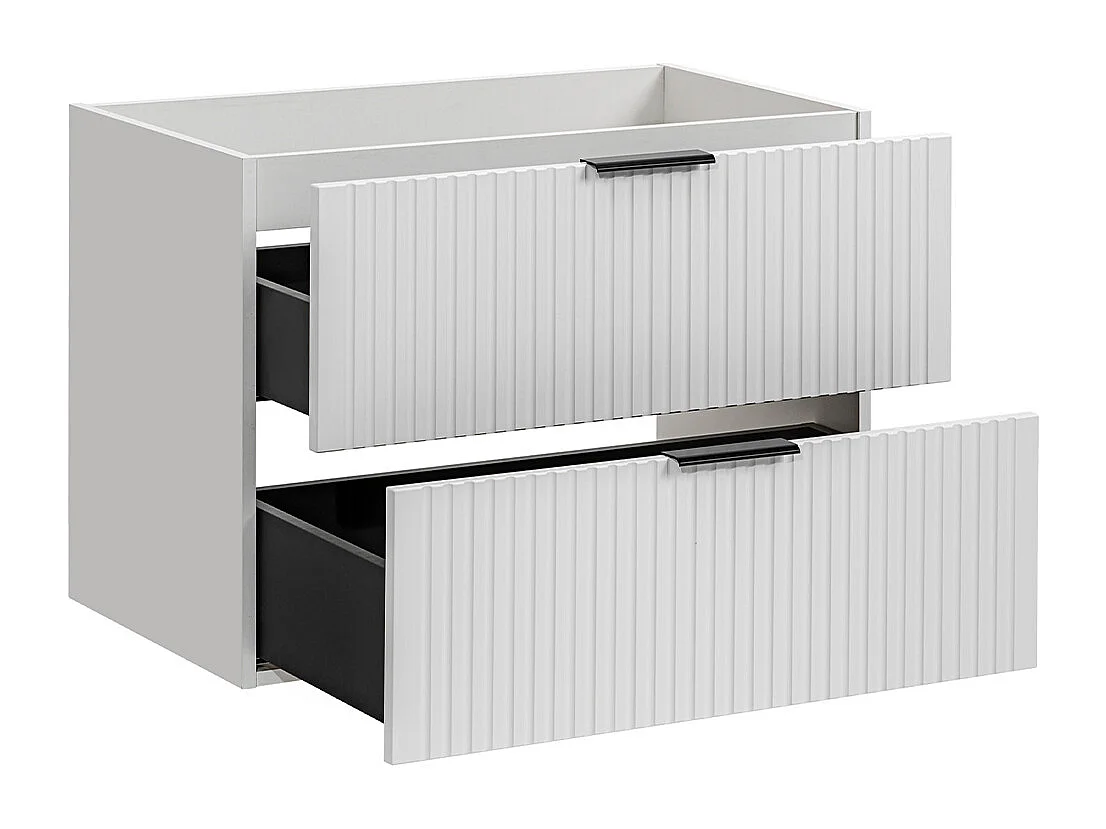 Meuble sous-vasque 80cm Adriel Blanc