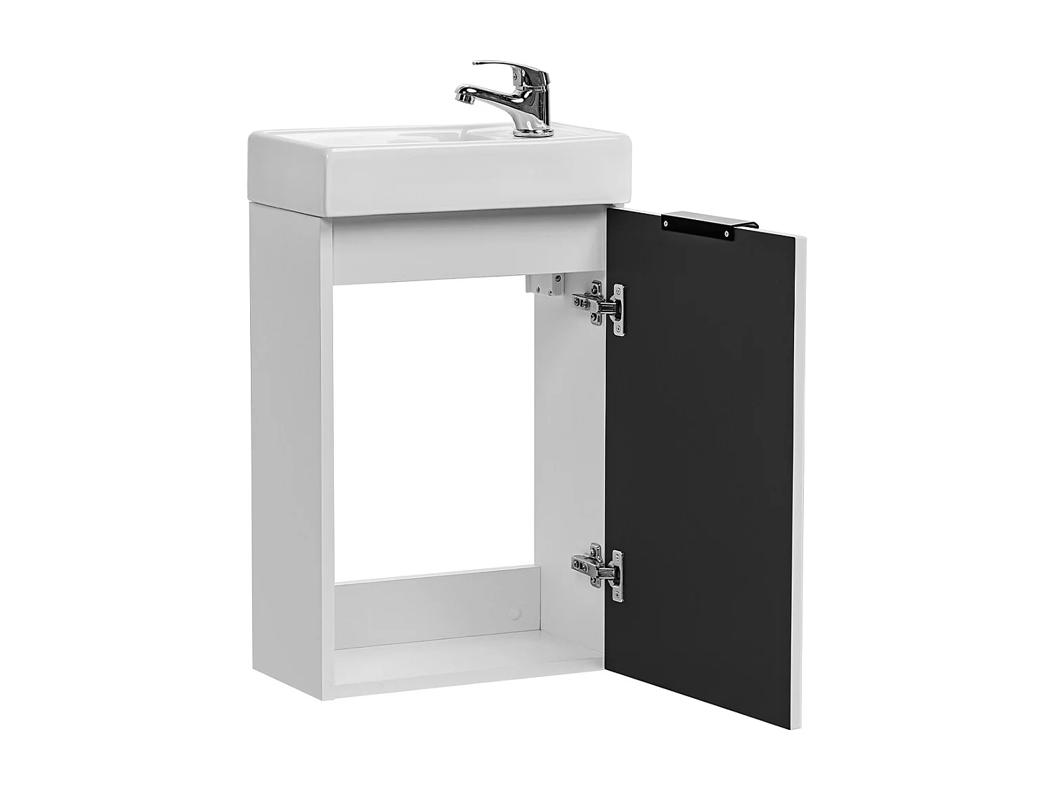 Meuble lave-mains 40cm 1 porte Adriel Blanc