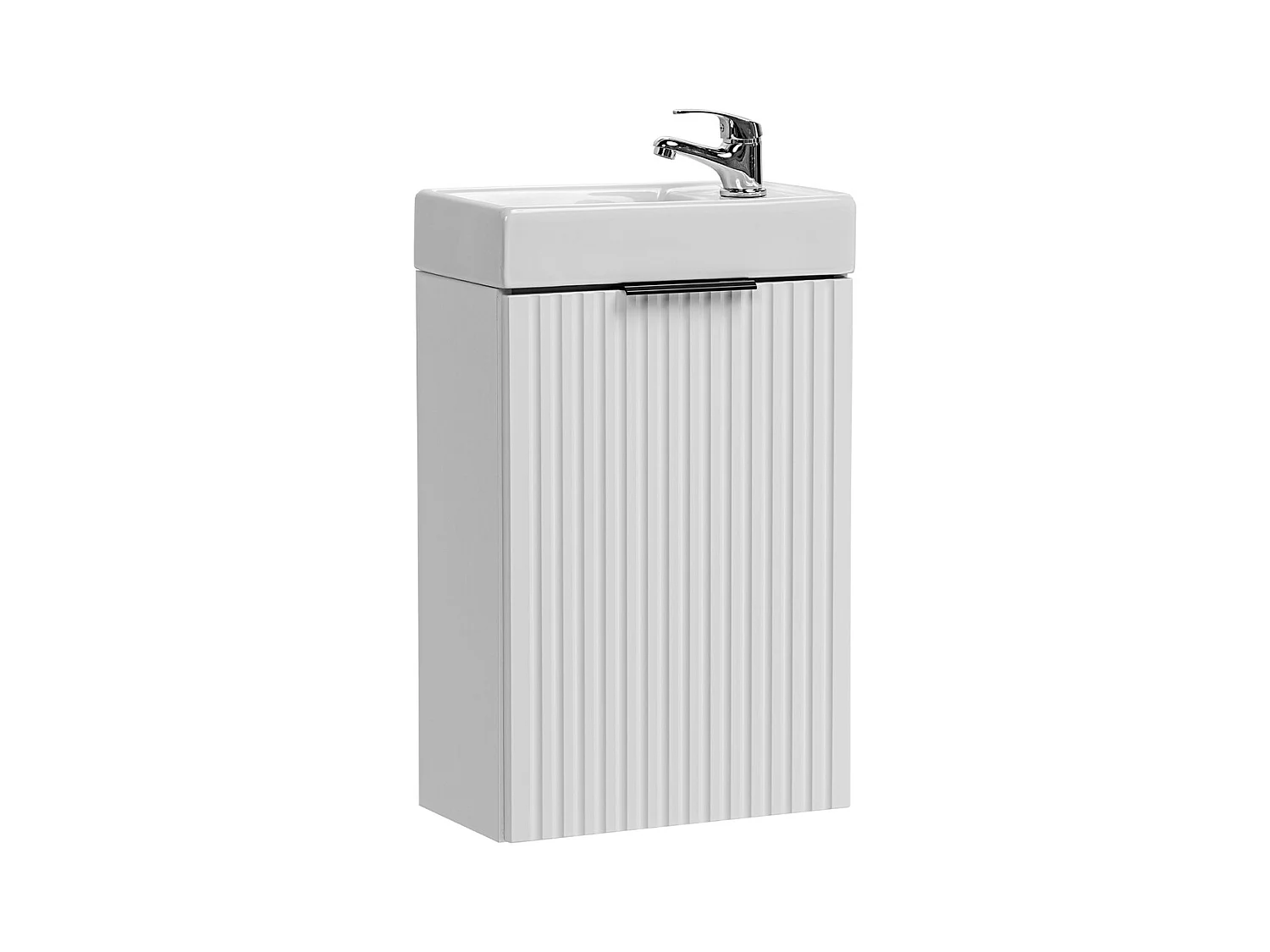 Meuble lave-mains 40cm 1 porte Adriel Blanc