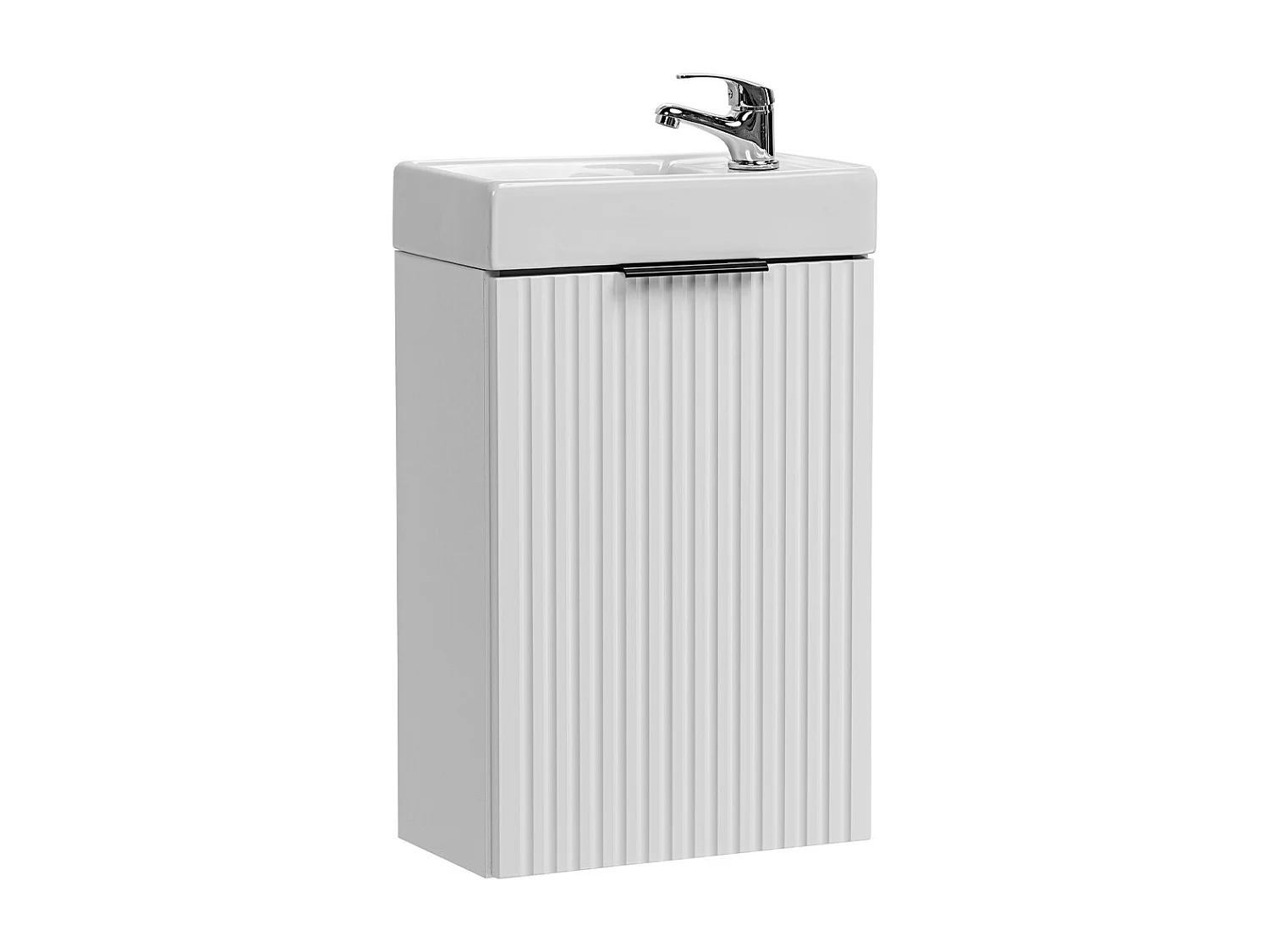 Meuble lave-mains 40cm 1 porte Adriel Blanc