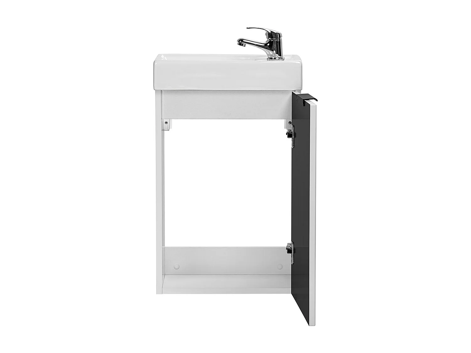 Meuble lave-mains 40cm 1 porte Adriel Blanc