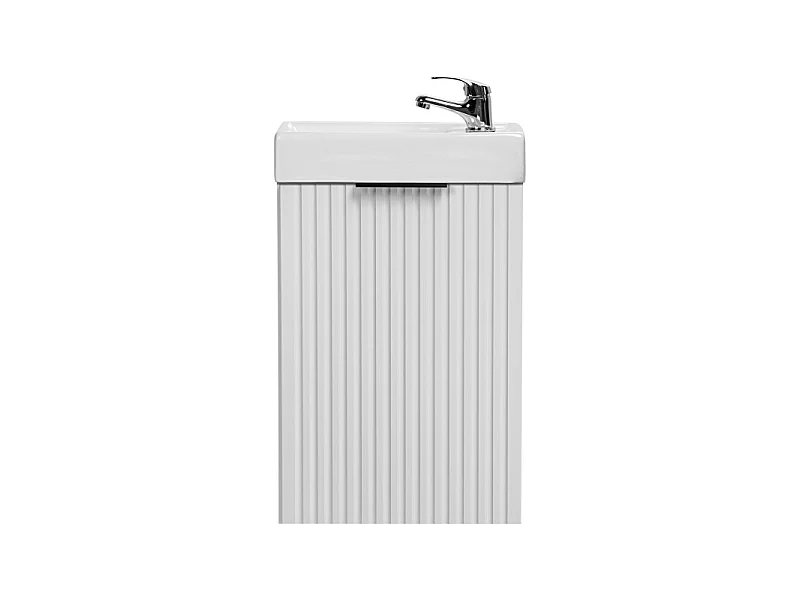 Handwasbak 40cm 1 deurs Adriel Wit