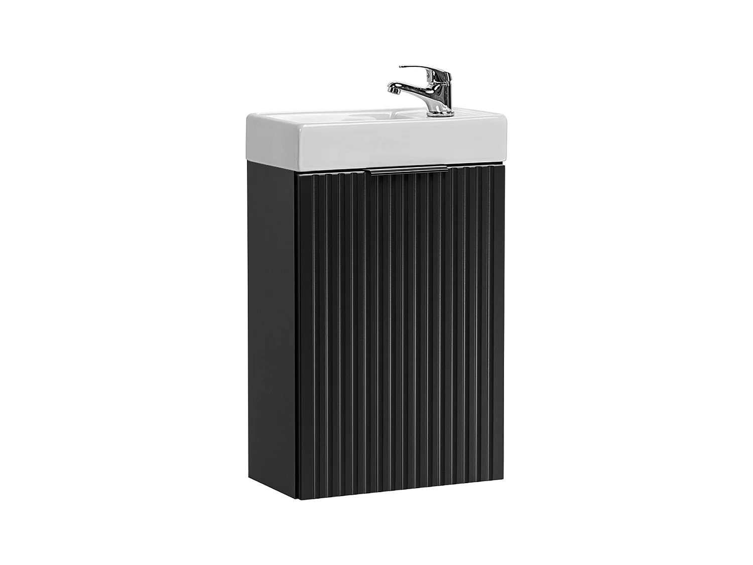 Meuble lave-mains 40cm 1 porte Adriel Noir