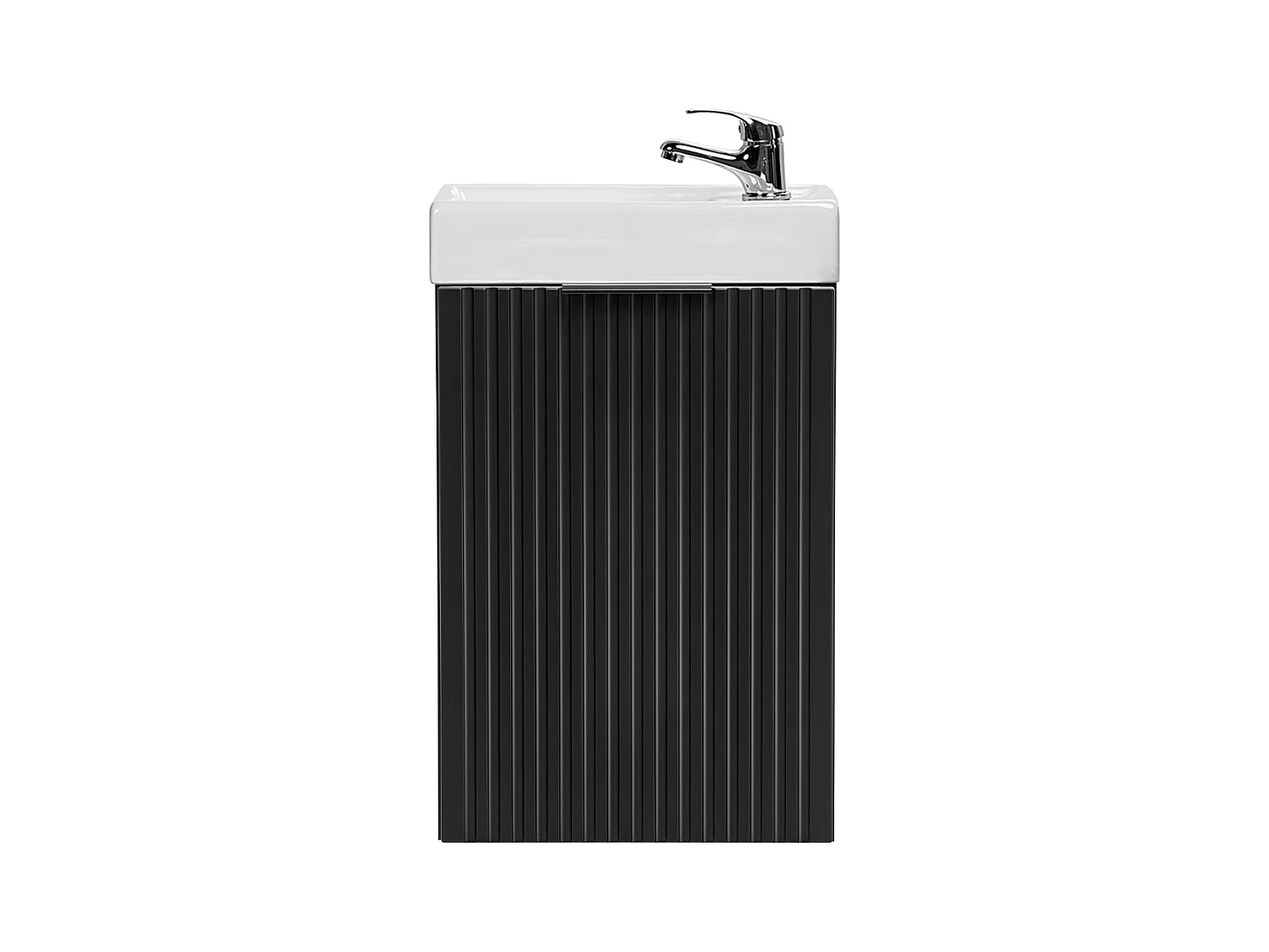 Meuble lave-mains 40cm 1 porte Adriel Noir