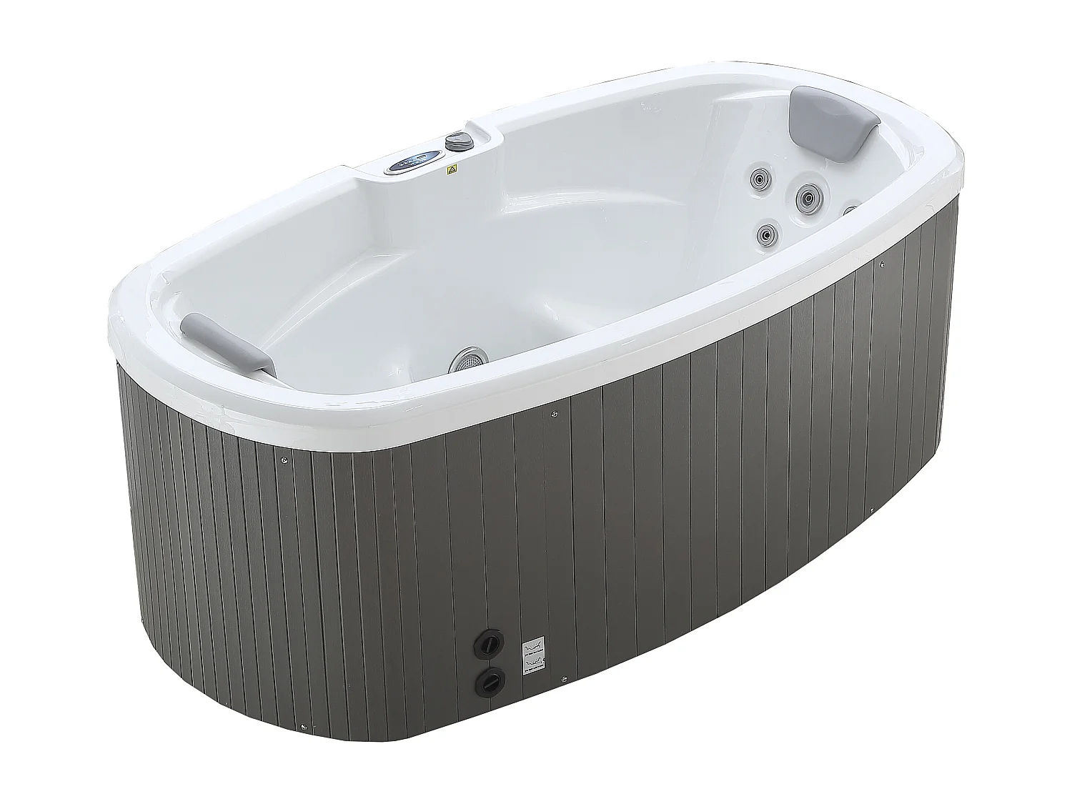 SPA 2 places blanc perlé - 14 jets - L210 x P110 x H74 cm - Système BALBOA - SAMOA IV