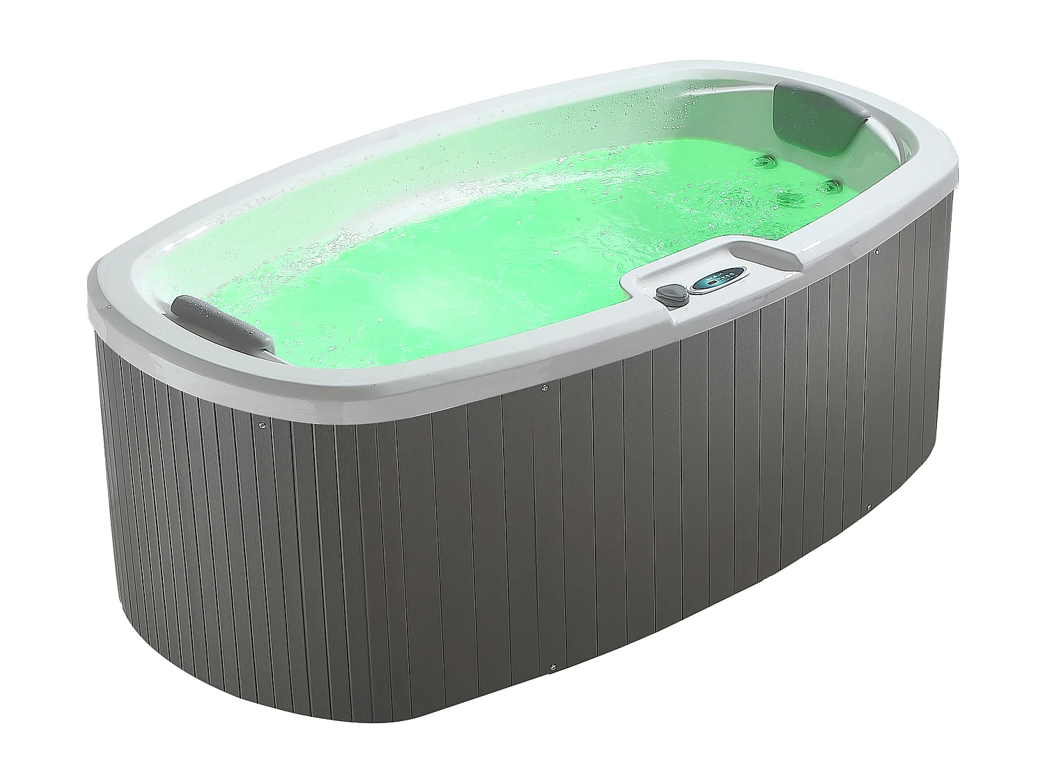 SPA 2 places blanc perlé - 14 jets - L210 x P110 x H74 cm - Système BALBOA - SAMOA IV