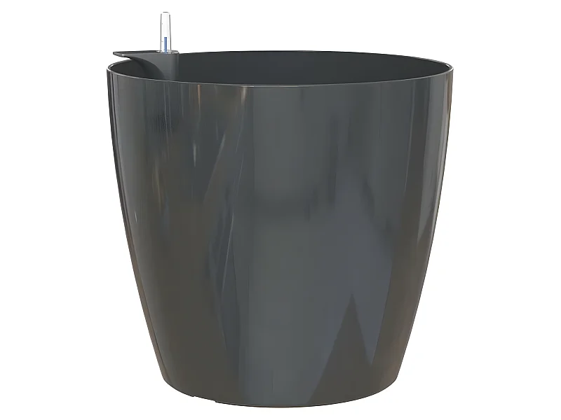 Pot san remo auto-arrosage 36cm anthracite 36 x 36 x h33,5 cm - 1,44l