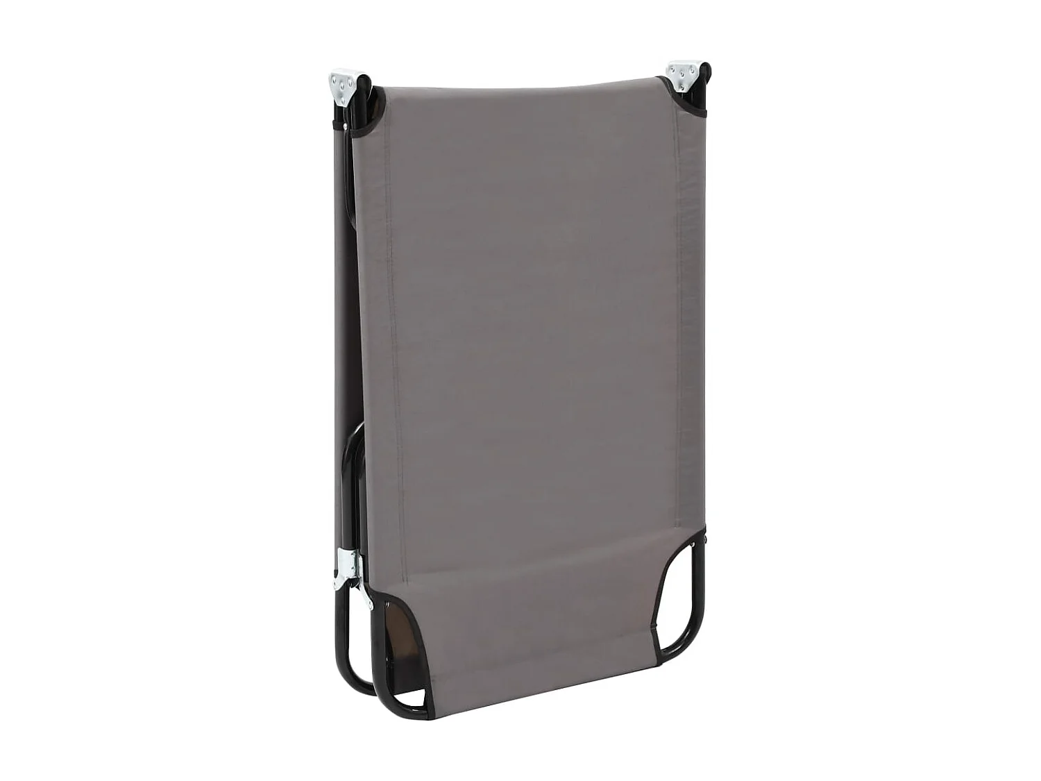 Lit de camping pliable grise 190 x 58 x 28 cm 02_0012876