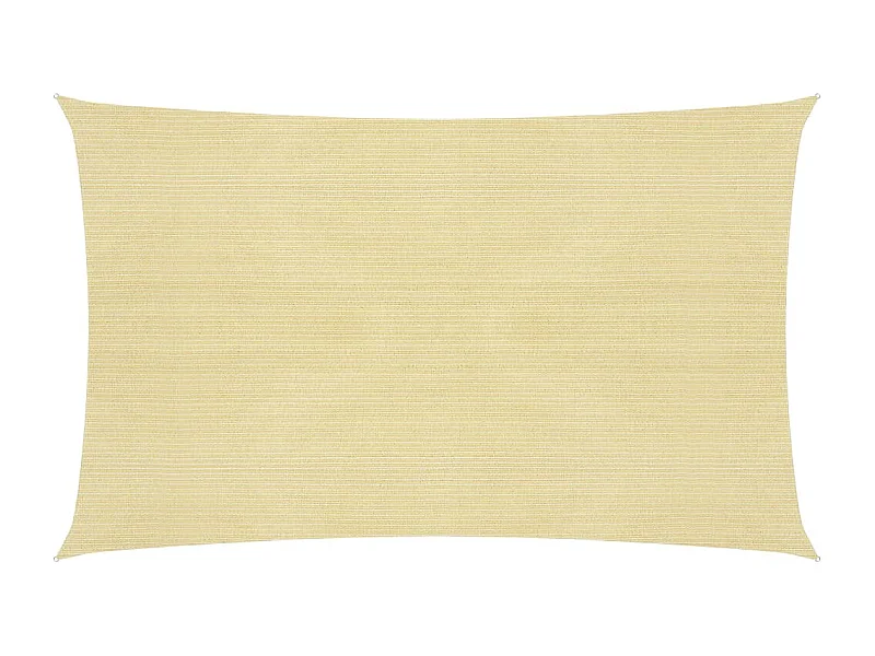 Vela de sombra para sombrilla 160 g/m² 2 x 5 m HDPE beige 02_0008962