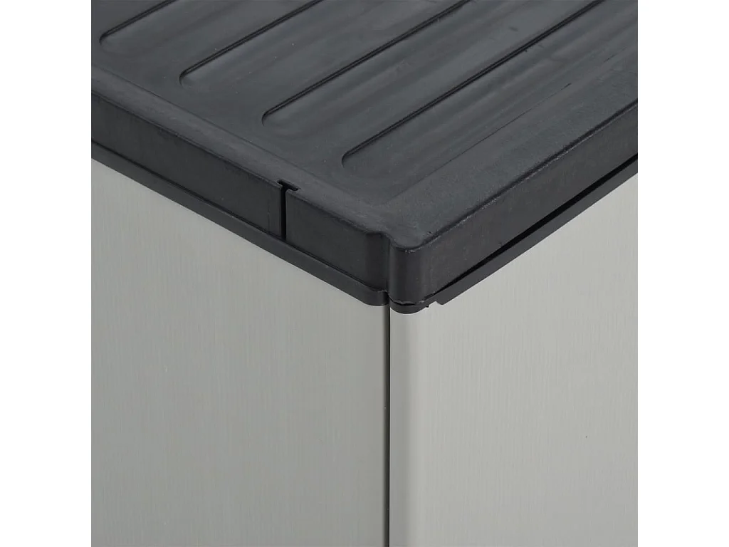 Armoire à déchets de grise 68 x 40 x 85 cm 02_0006035