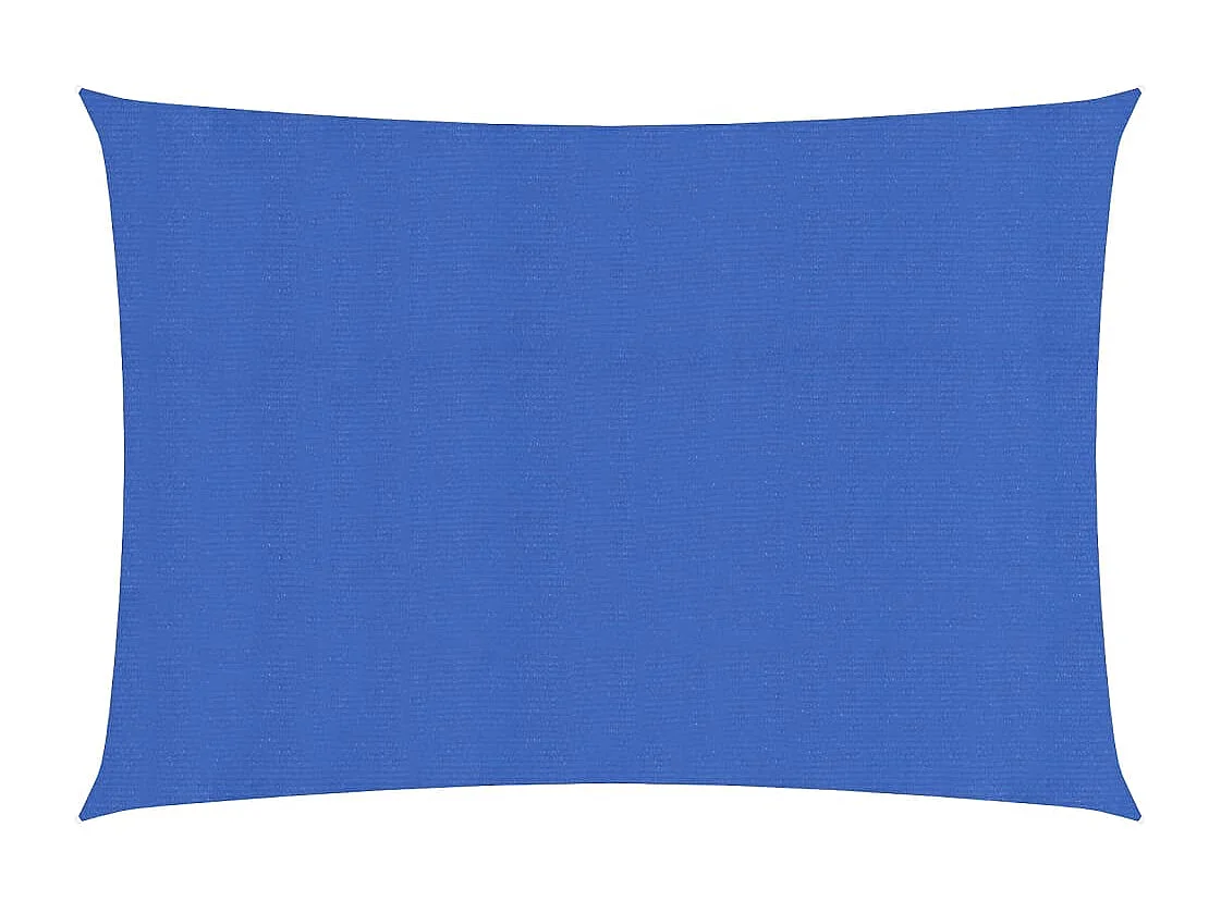 Voile toile d'ombrage parasol bleue 400 x 250 x 250 cm 02_0009049