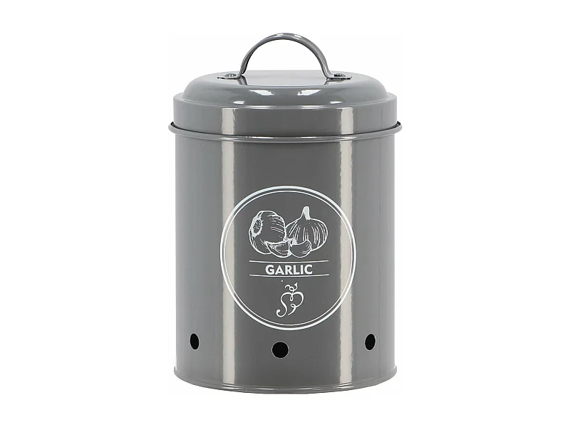 Boite de conservation en métal Garden Ail