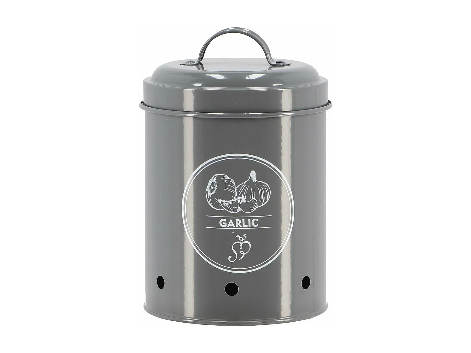 Boite de conservation en métal Garden Ail