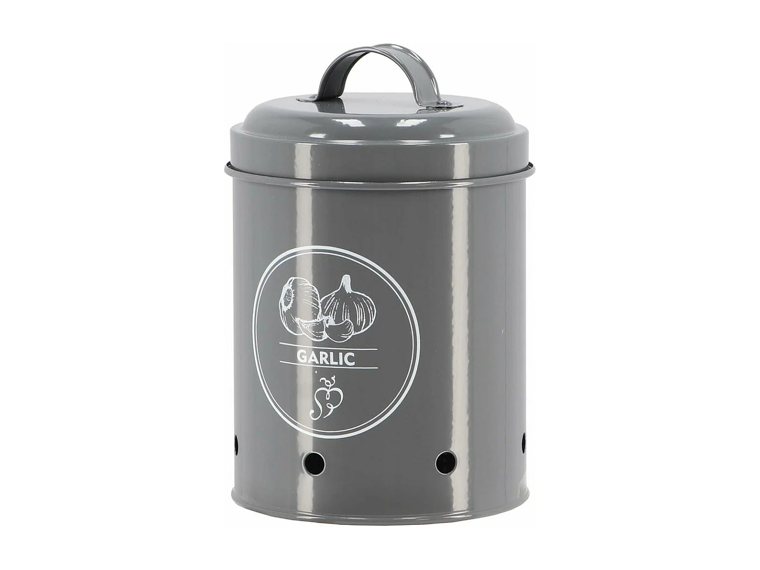 Boite de conservation en métal Garden Ail
