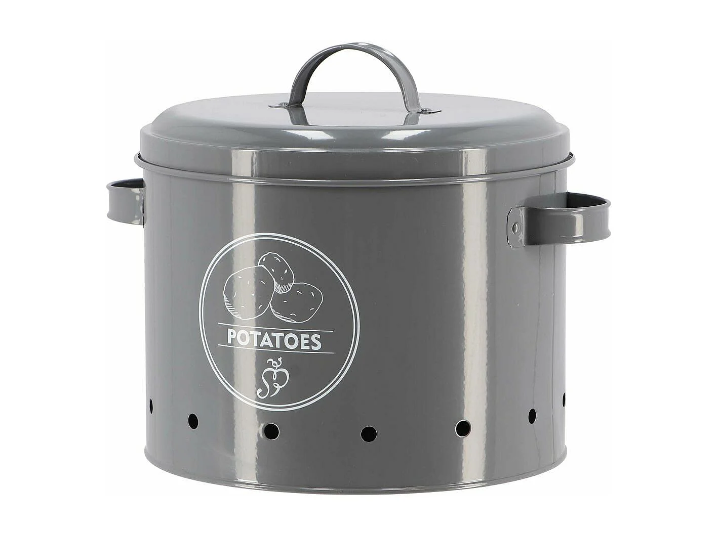 Boite de conservation en métal Garden Pommes de terre
