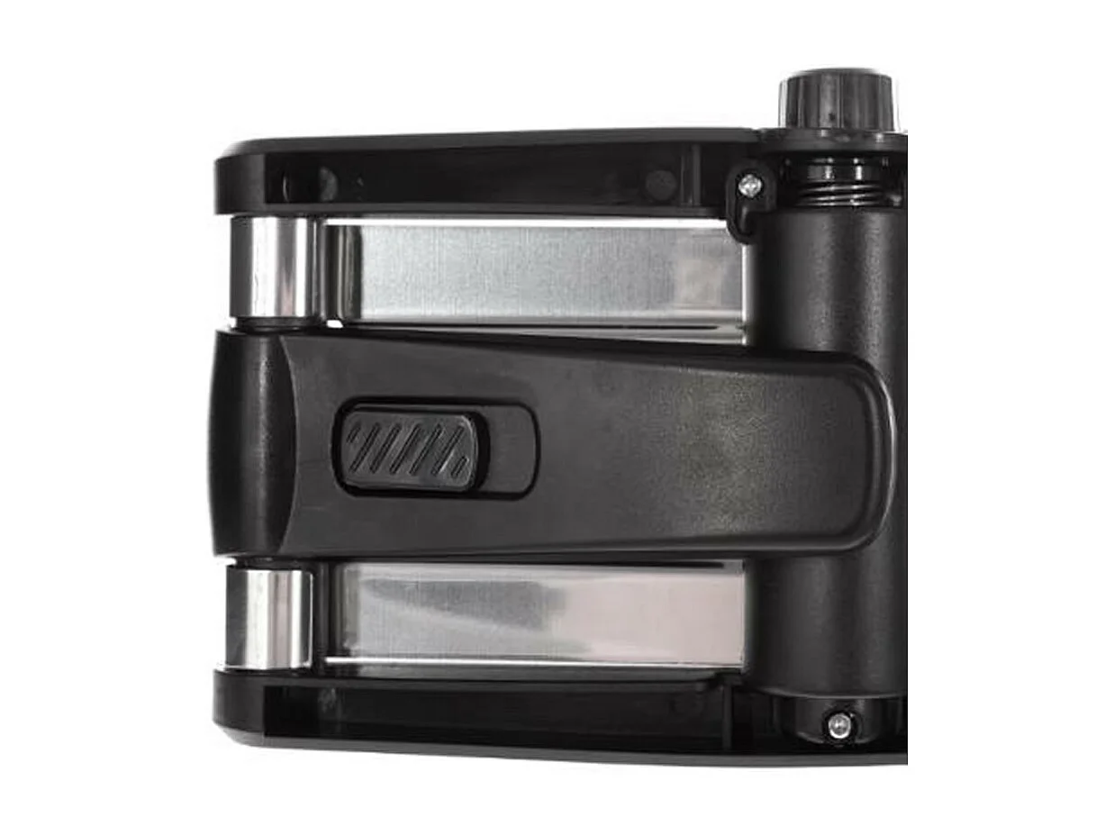 Mandoline Avec Poignée Ajustable "3 Lames" 24cm Noir