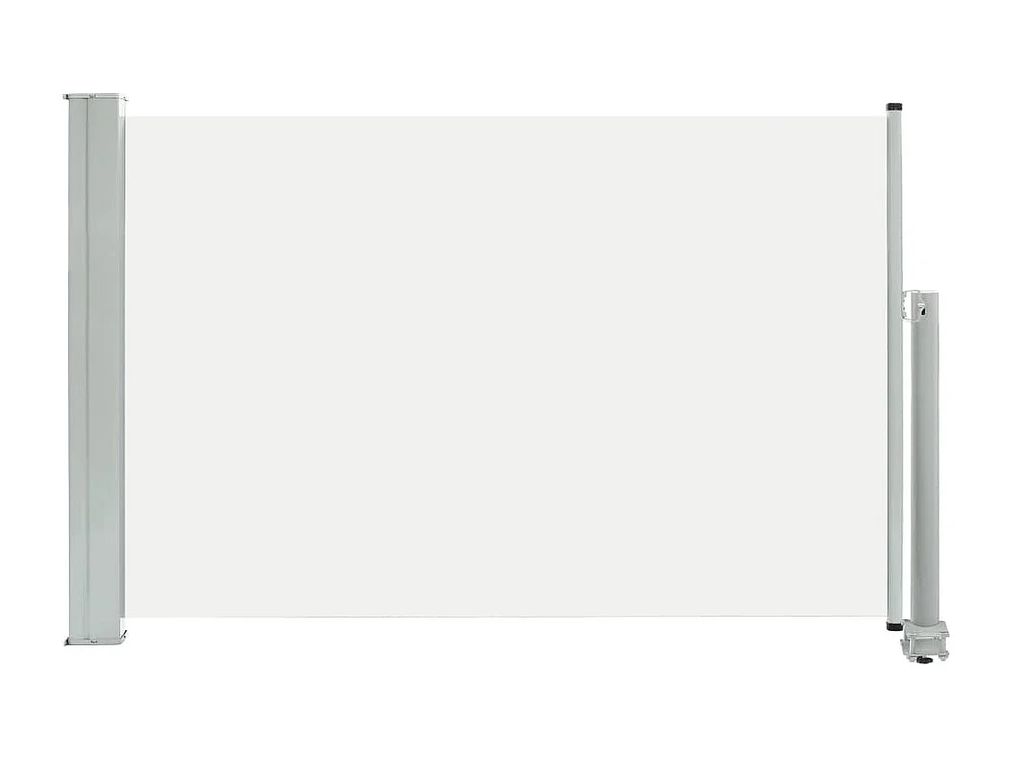 Auvent latéral rétractable de crème 300 x 60 x 50 cm 02_0007389