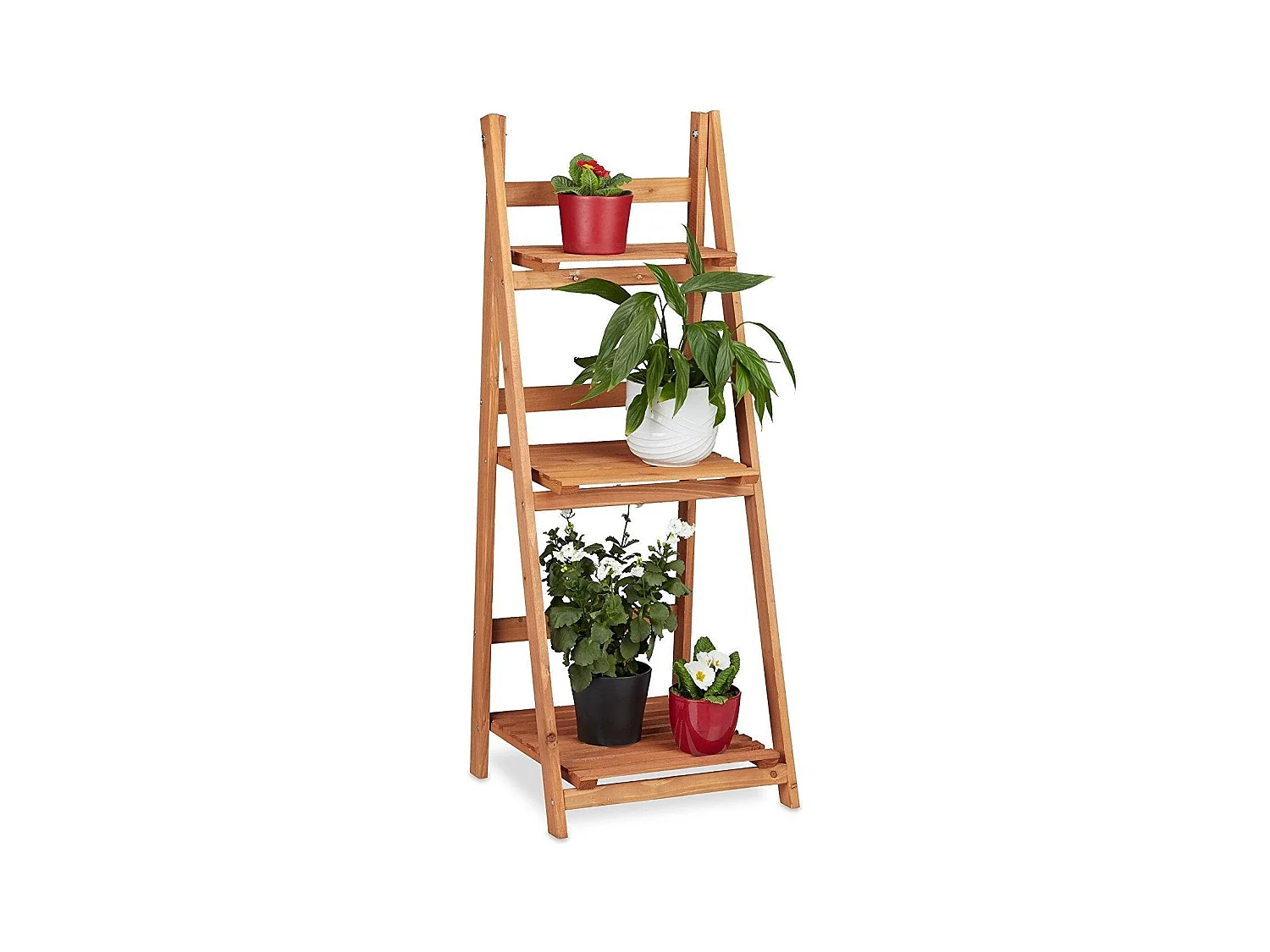 Estantería de escalera para plantas de madera 107 cm 2013079/2