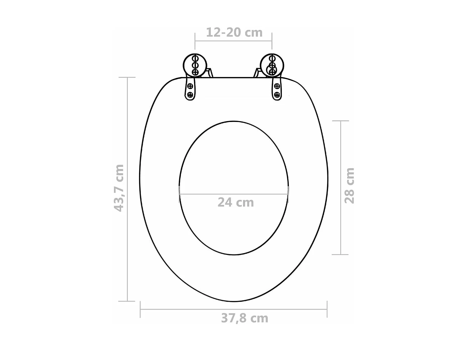Conjunto de dois assentos com tampa de sanita com cobertura de fundo marinho em MDF 02_0002976