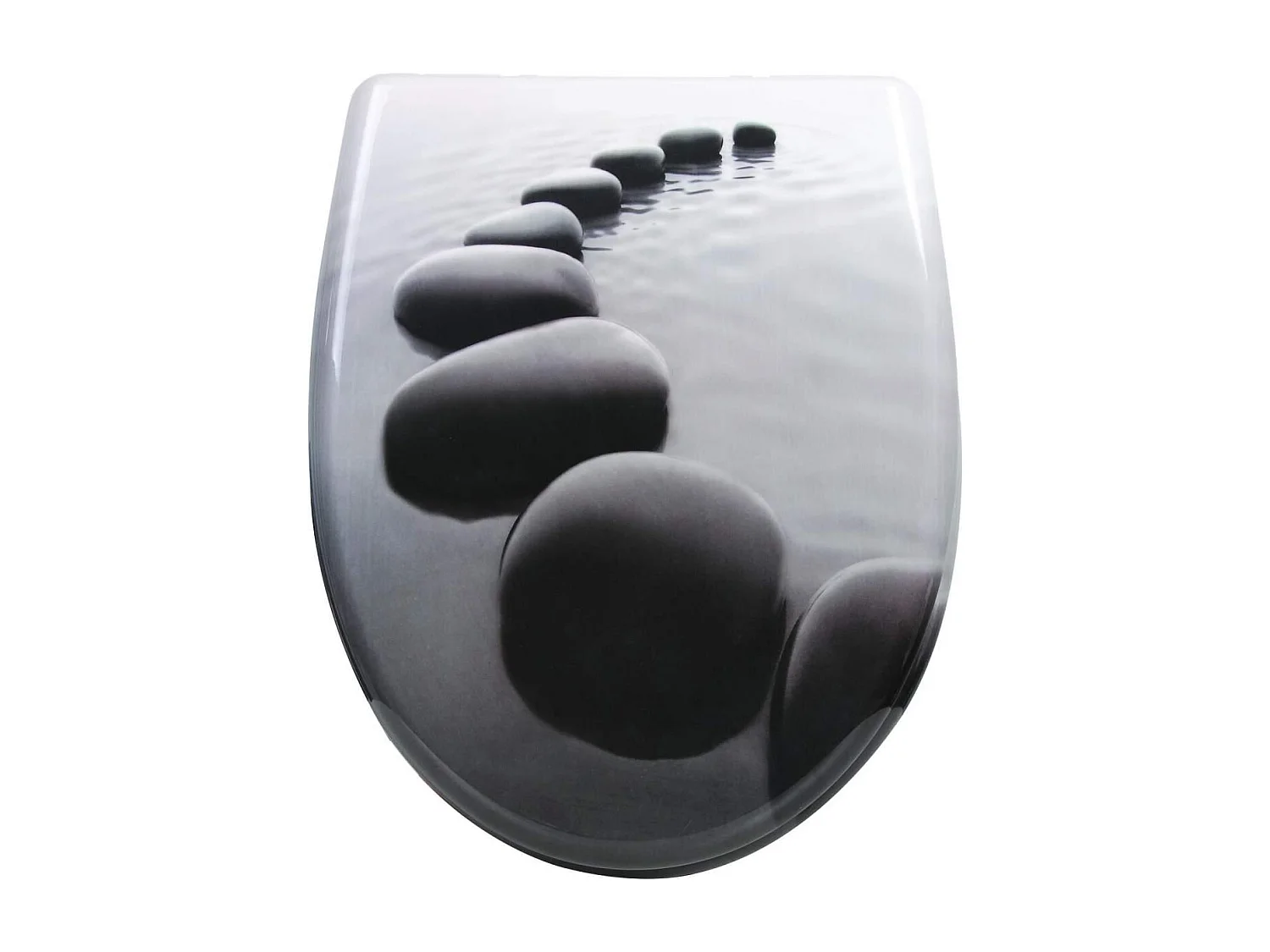 Assento sanitário Duroplast em pedra preta 19_0000737