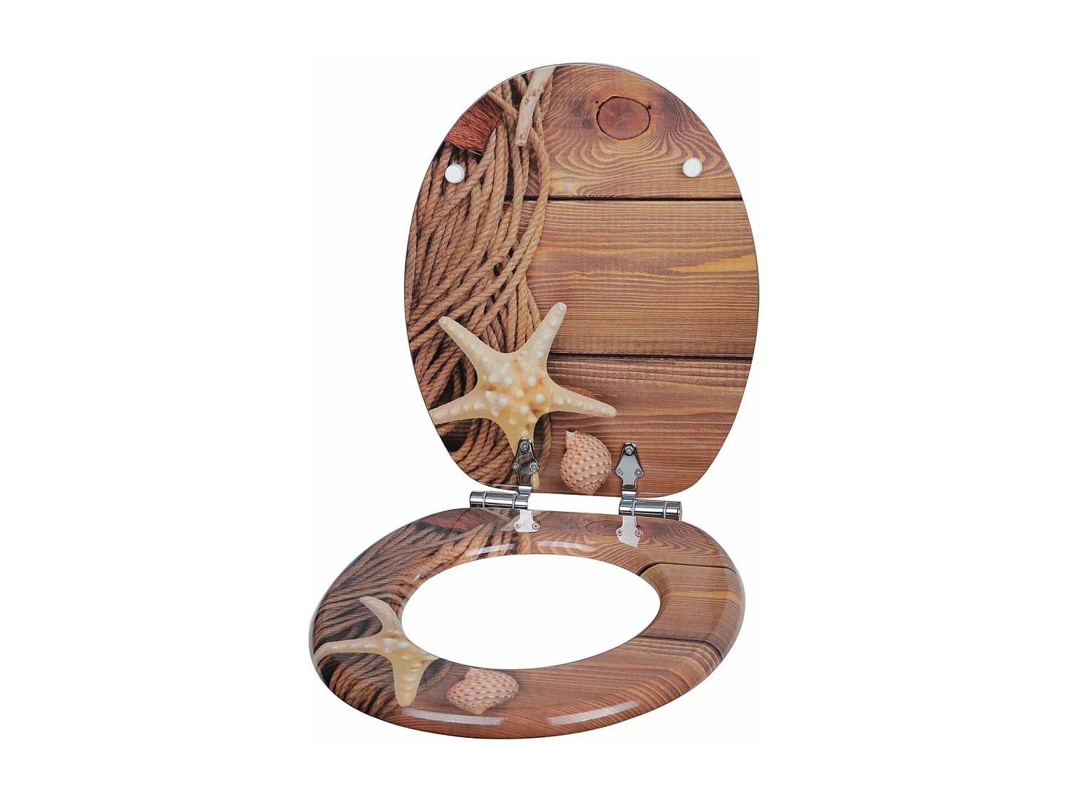 Sedile WC in MDF con meccanismo di abbassamento automatico marittimo 19_0000692