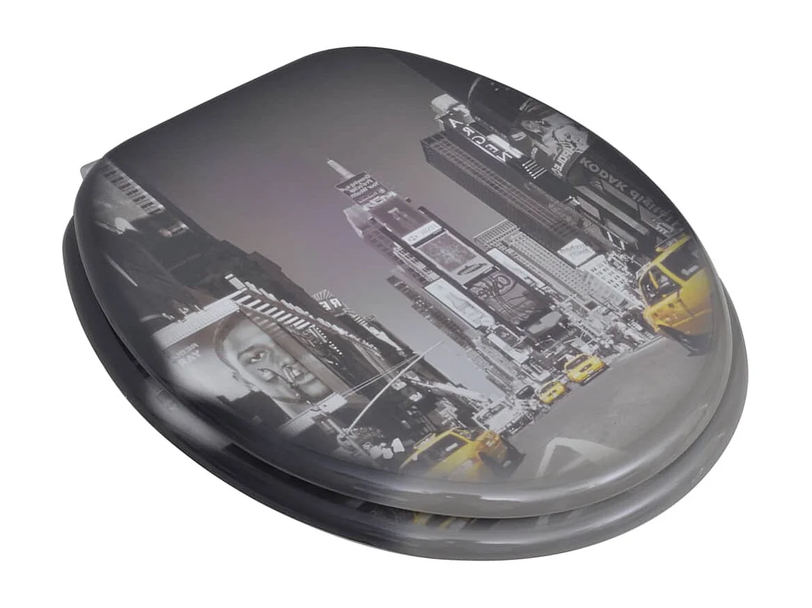 Lot de deux sièges effet bois 43.7 x 37.8 x 43.7 cm 02_0002951