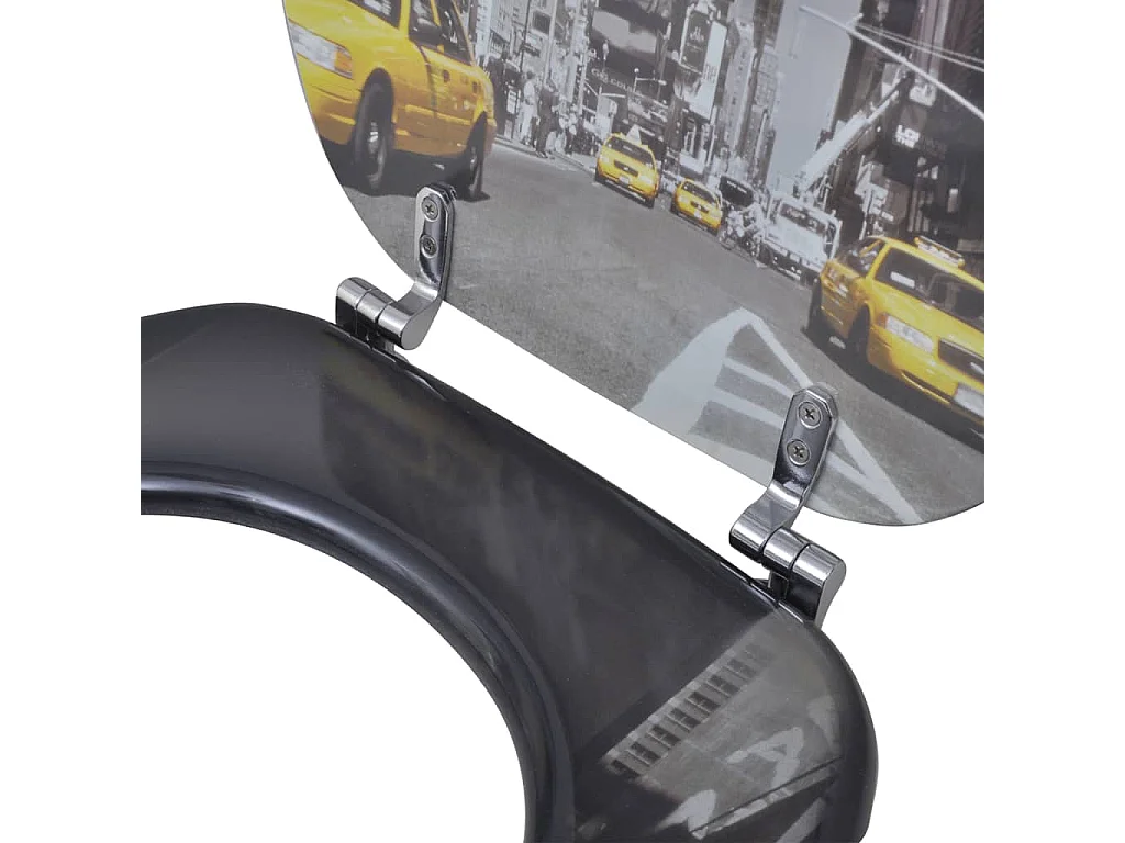 Lot de deux sièges effet bois 43.7 x 37.8 x 43.7 cm 02_0002951