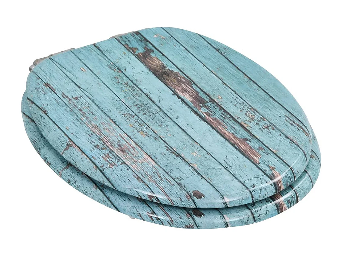 Assento sanitário em MDF com tampa soft close madeira velha 02_0002901