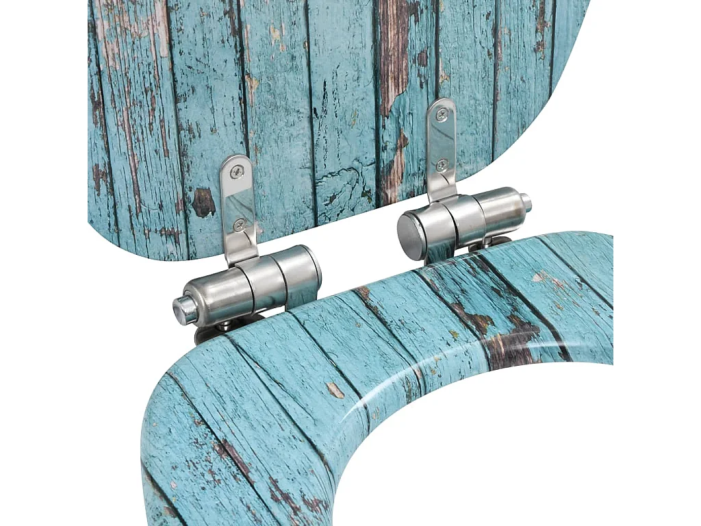 Assento sanitário em MDF com tampa soft close madeira velha 02_0002901