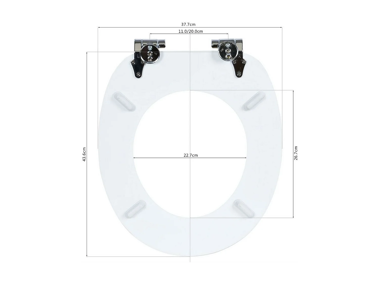Tapa de inodoro con cierre suave en MDF de haya oscura 19_0000644