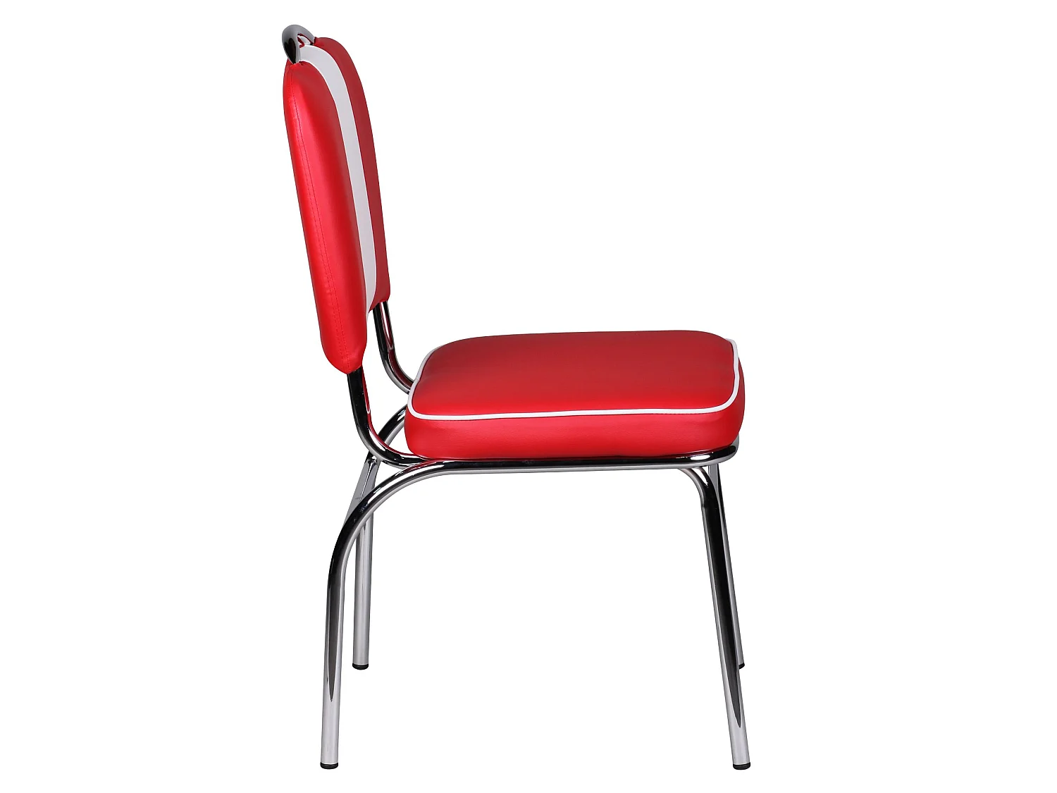 Chaise de salle à manger 47x90x45cm Chaise de cuisine América rembourrée