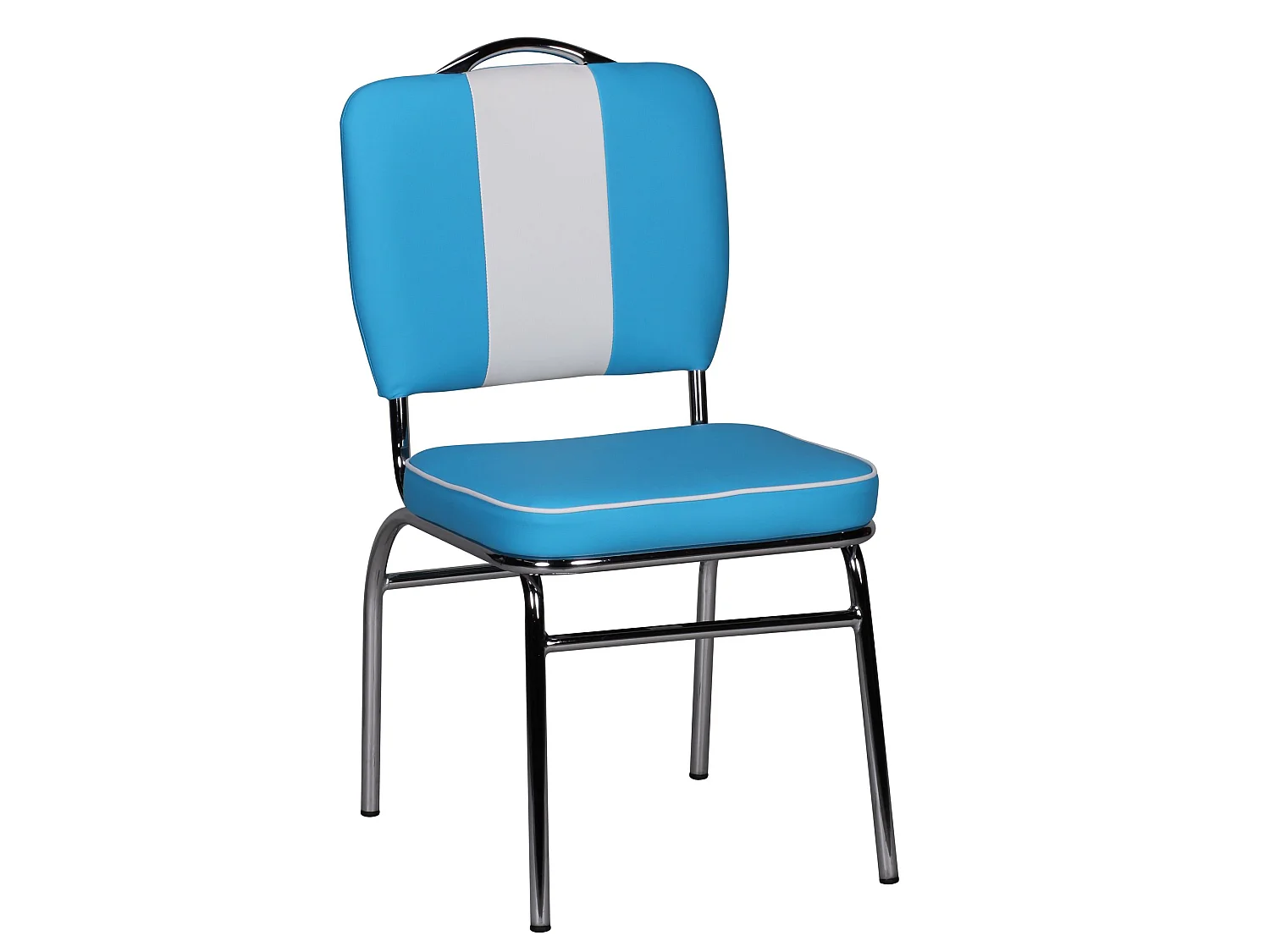 Chaise de salle à manger 47x90x45cm Chaise de cuisine América rembourrée