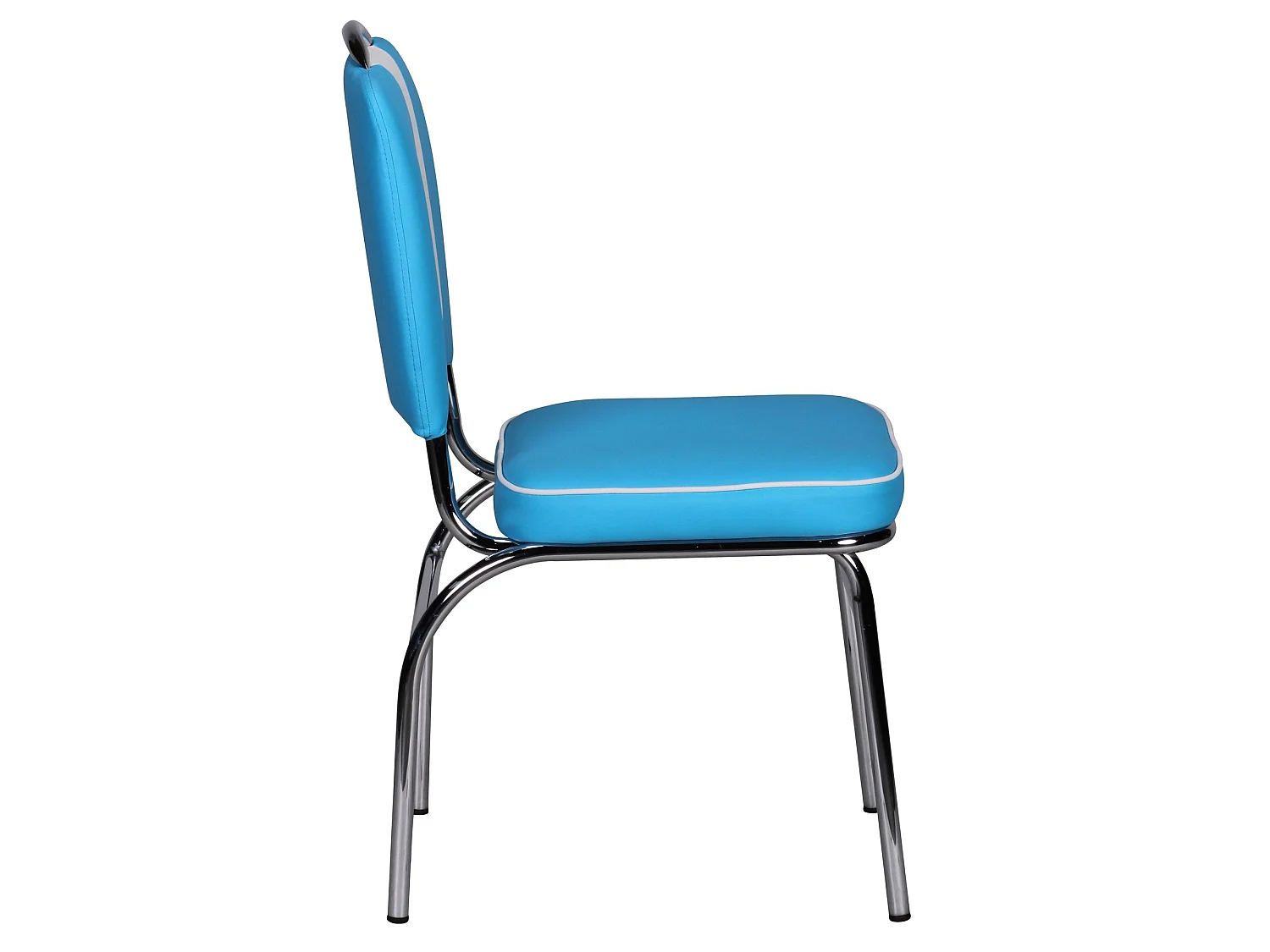 Chaise de salle à manger 47x90x45cm Chaise de cuisine América rembourrée