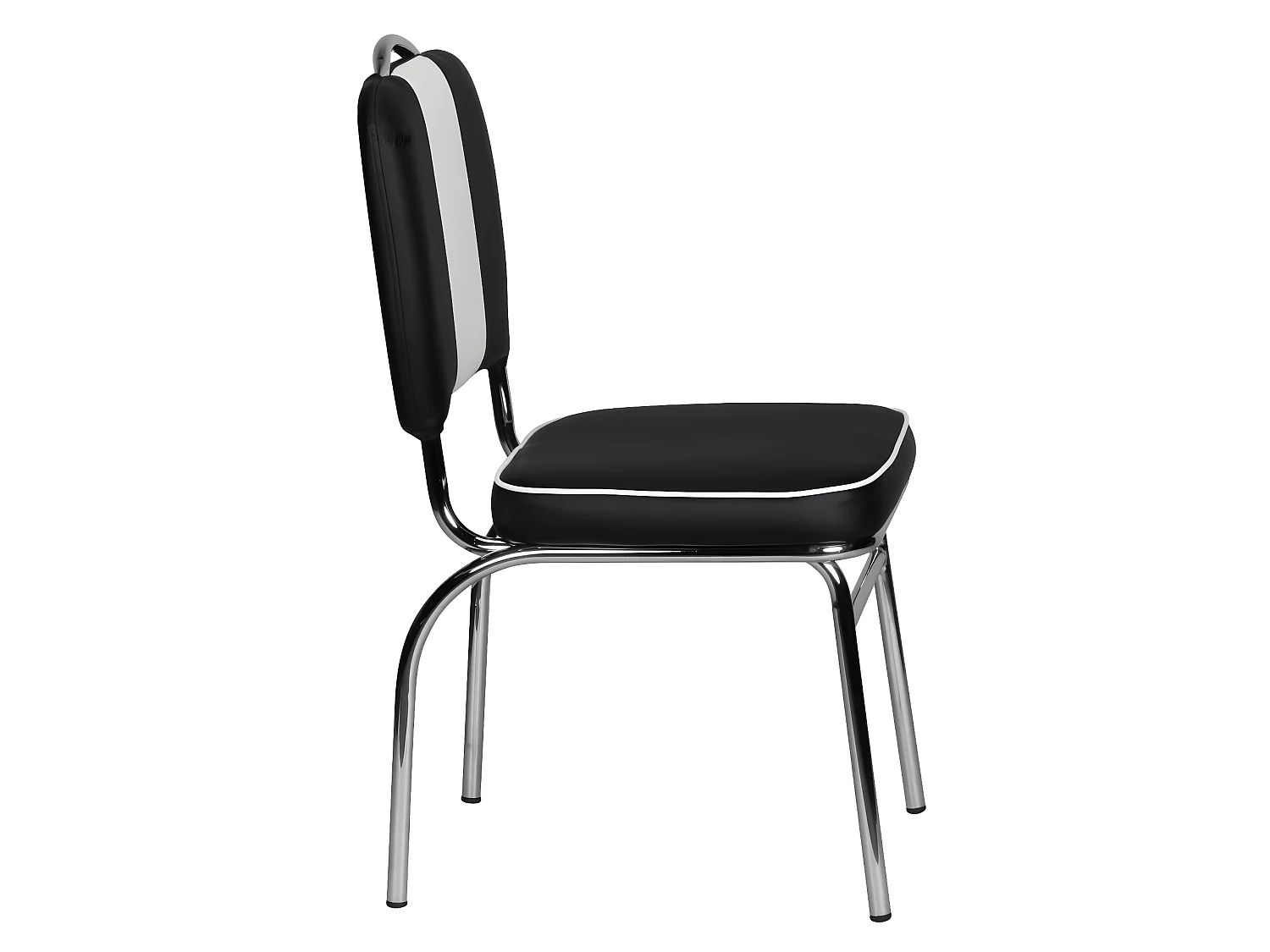 Chaise de salle à manger 47x90x45cm Chaise de cuisine América rembourrée