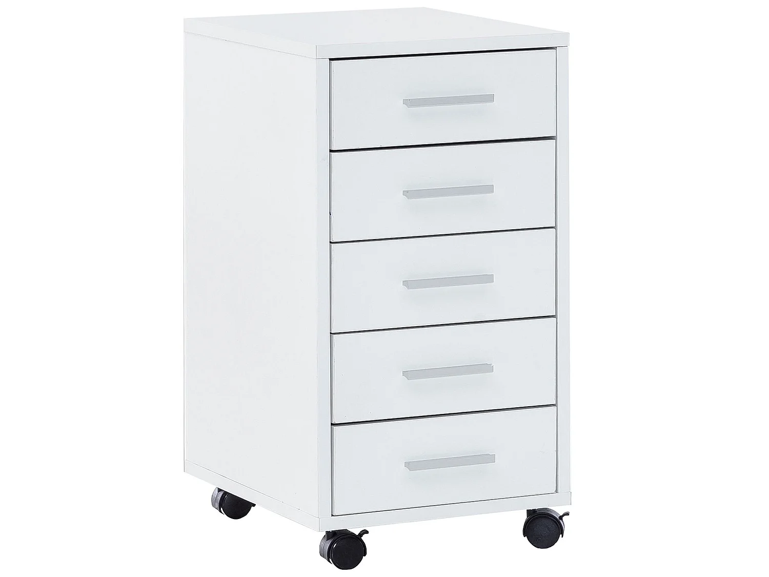 Contenitore roll container in legno LARA contenitore per scrivania 33x63x38cm