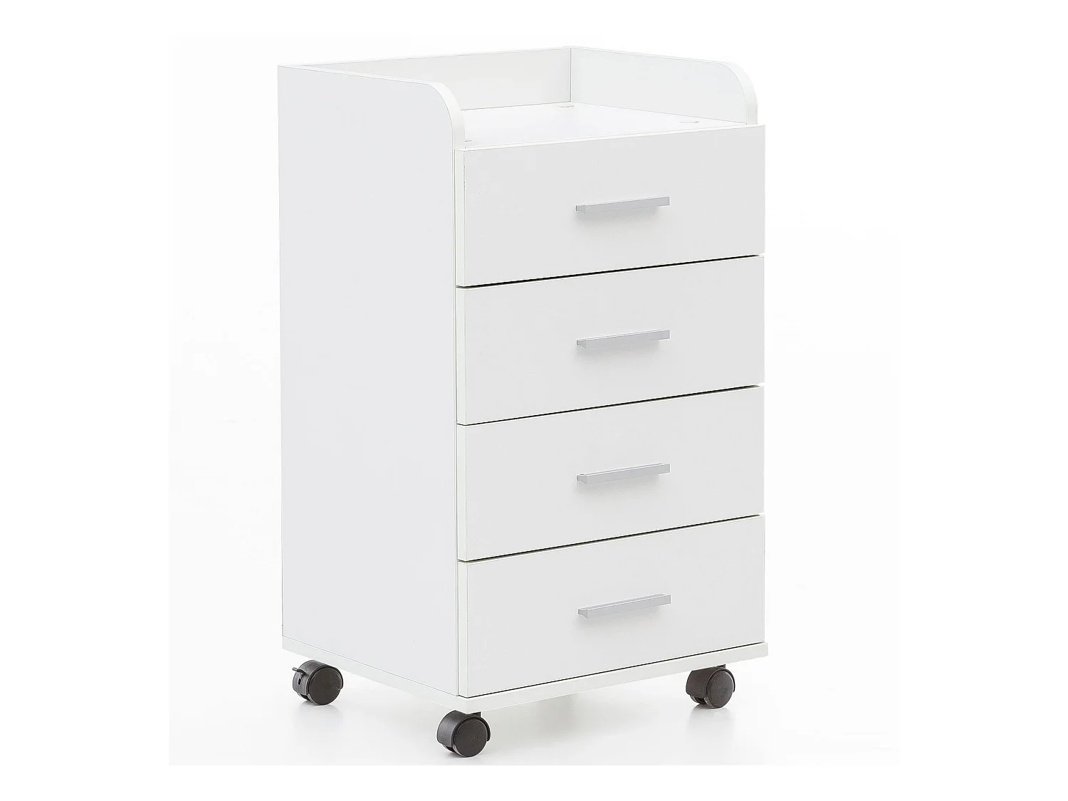 Cassettiera Ufficio Moderna con Ruote 40x70,5x33cm Archivio con Cassetti
