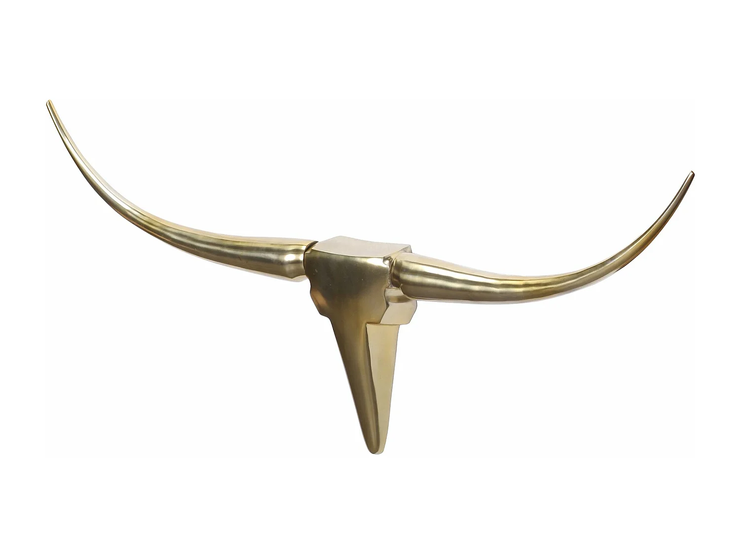 Deko Ramificazione Bull M Deisgn corna alluminio decorazione della parete 100 centimetri Nuove