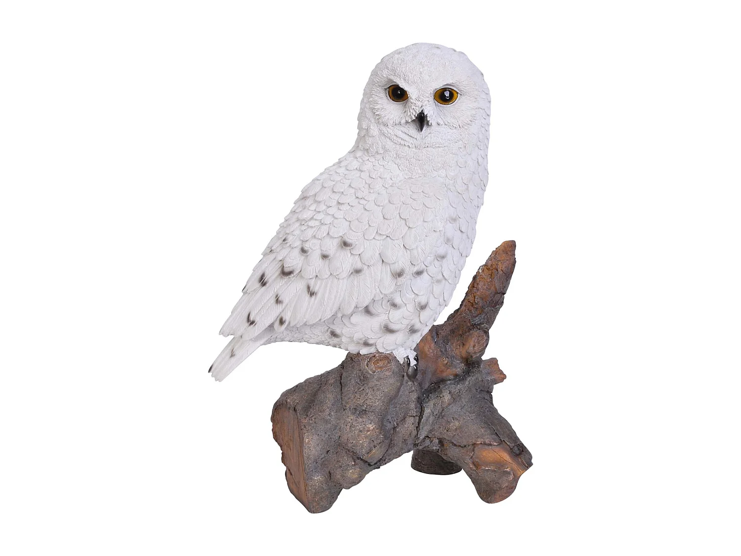 Harfang des neiges en résine 33 cm