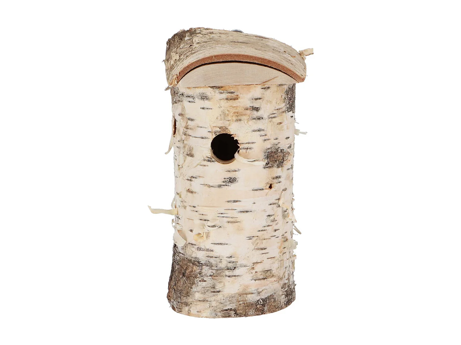 Nichoir pour mésange bleue en bois de bouleau